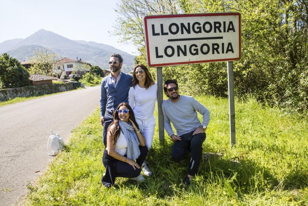 Eva Longoria visita su edén asturiano