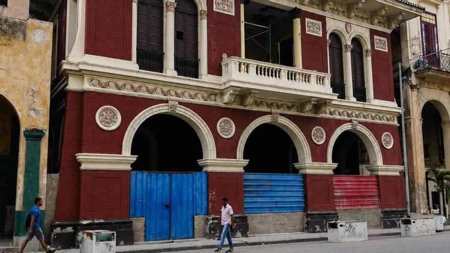 La crisis aguda de Cuba se lleva por delante la casa de Canarias en el centro de La Habana