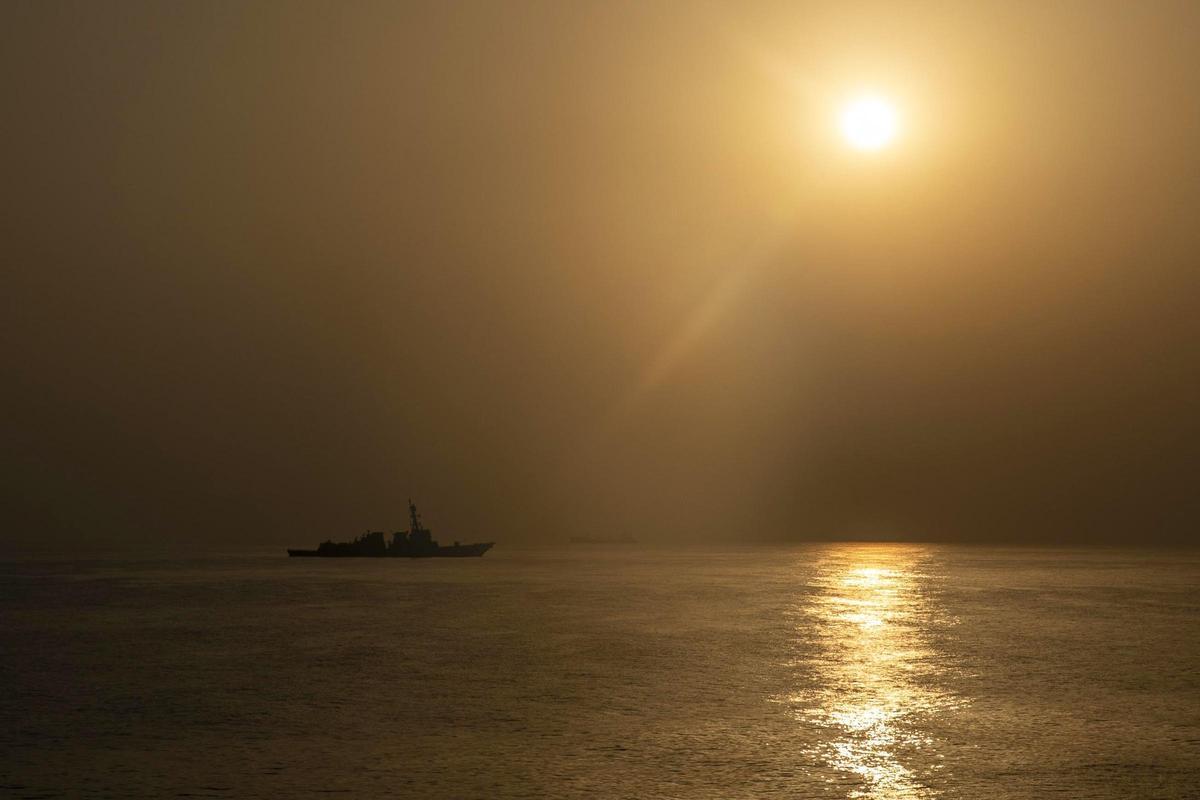 Fuerzas del CENTCOM en el mar Rojo.