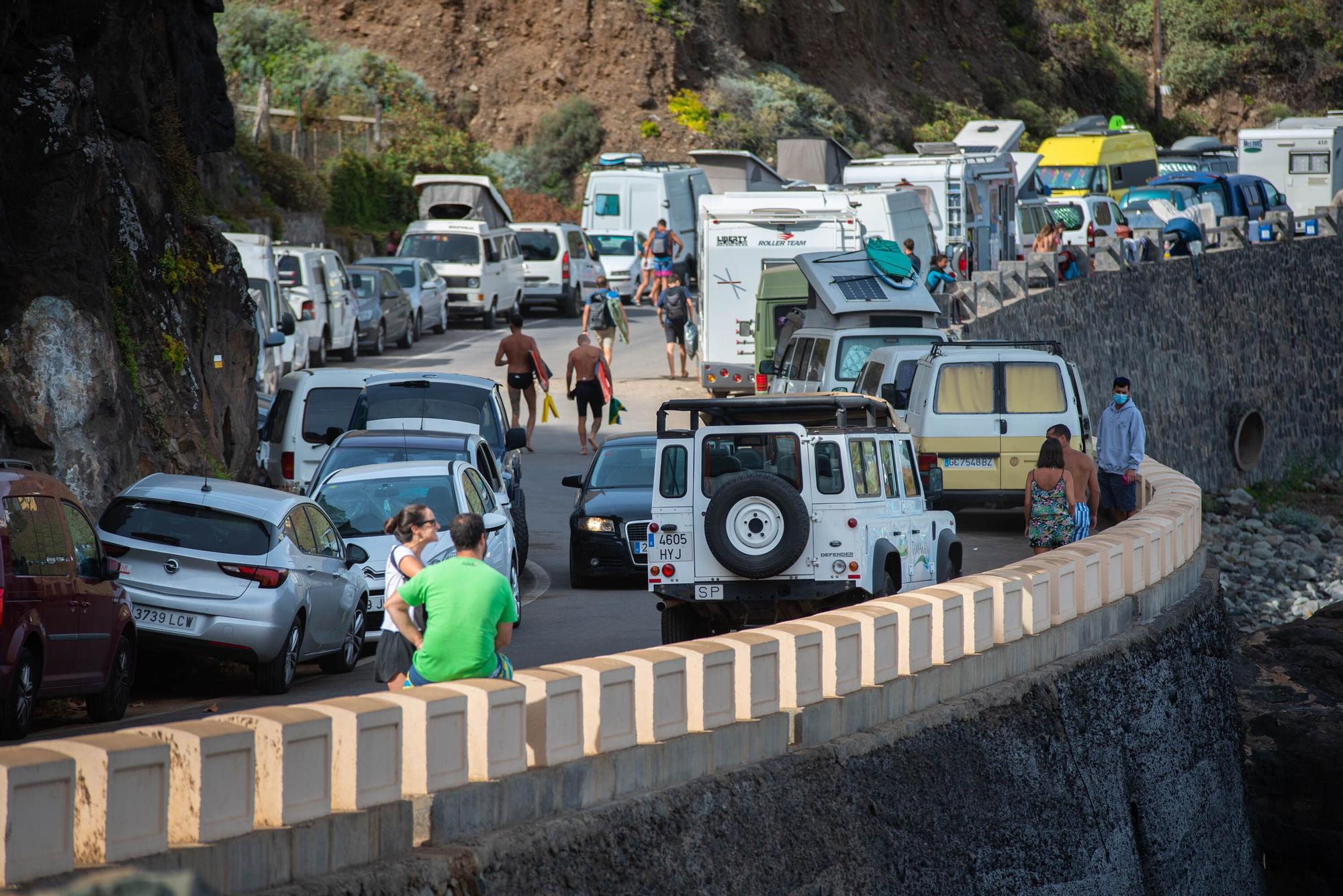 Situación de las playas de Las Teresitas y de Almáciga