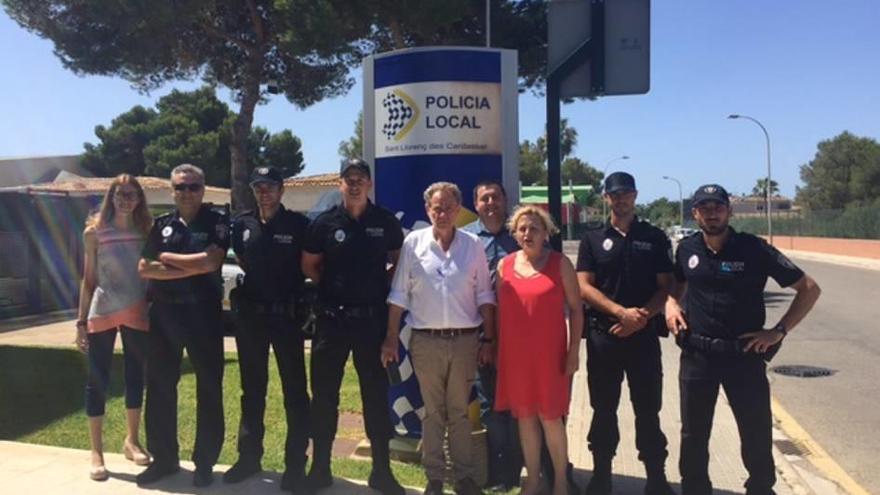 Nuevos policías locales en Sant Llorenç