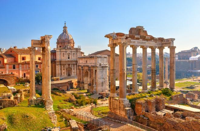 Ruinas, Roma, foros romanos