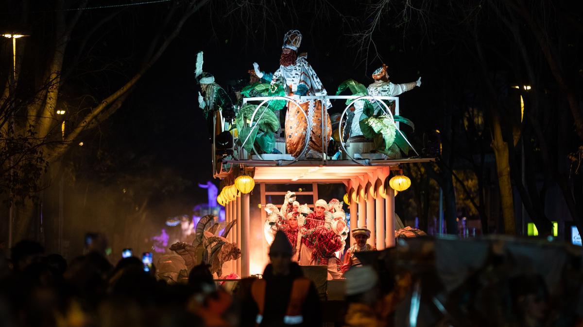 La cabalgata de Reyes del año pasado desde la calle Sepúlveda.