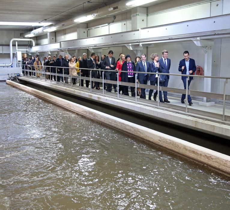 La inauguración de la nueva depuradora // Marta G. Brea