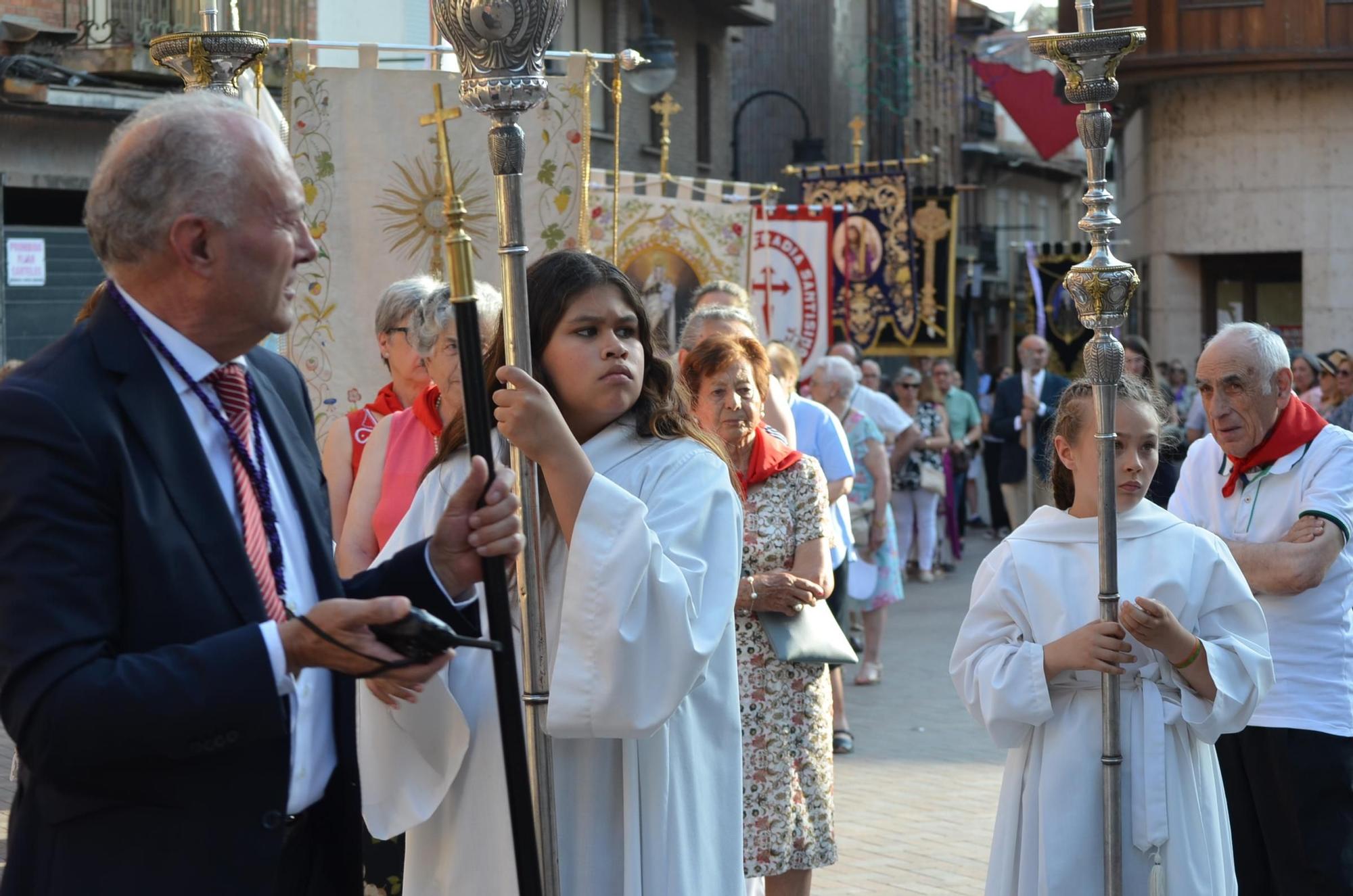 Así ha sido la Procesión del Corpus en Benavente