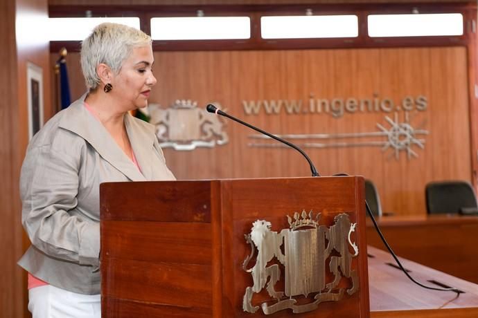 15-06-19   GRAN  CANARIAS  . AYUNTAMIENTO DE INGENIO. INGENIO. Constitución del Ayuntamiento de Ingenio con la toma de posesón, por primera vez, de una mujer como alcaldesa de dicho ayuntamiento Ana Hernández  Fotos: Juan Castro.  | 15/06/2019 | Fotógrafo: Juan Carlos Castro