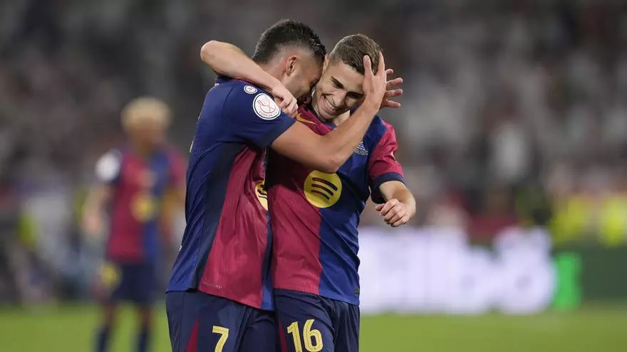 Ferran Torres anot el 2-2 para forzar la prrroga