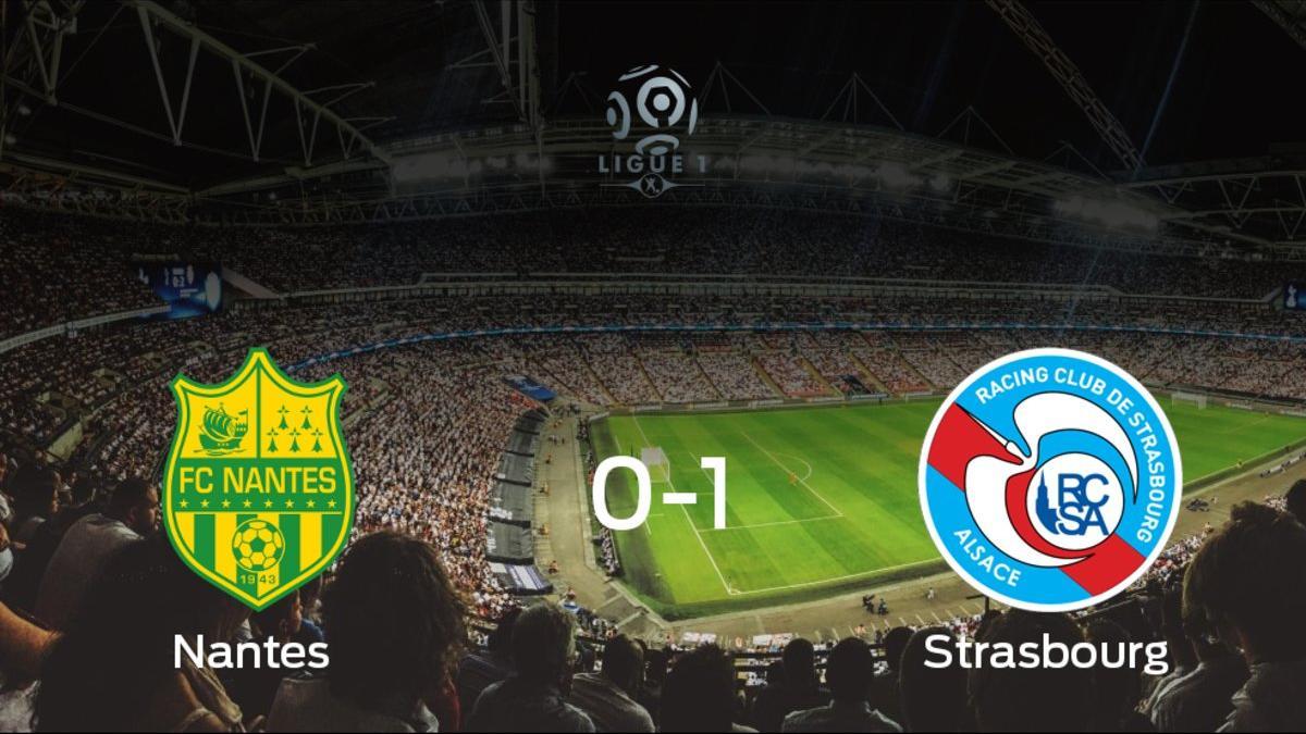 El Strasbourg vence al Nantes por 0-1