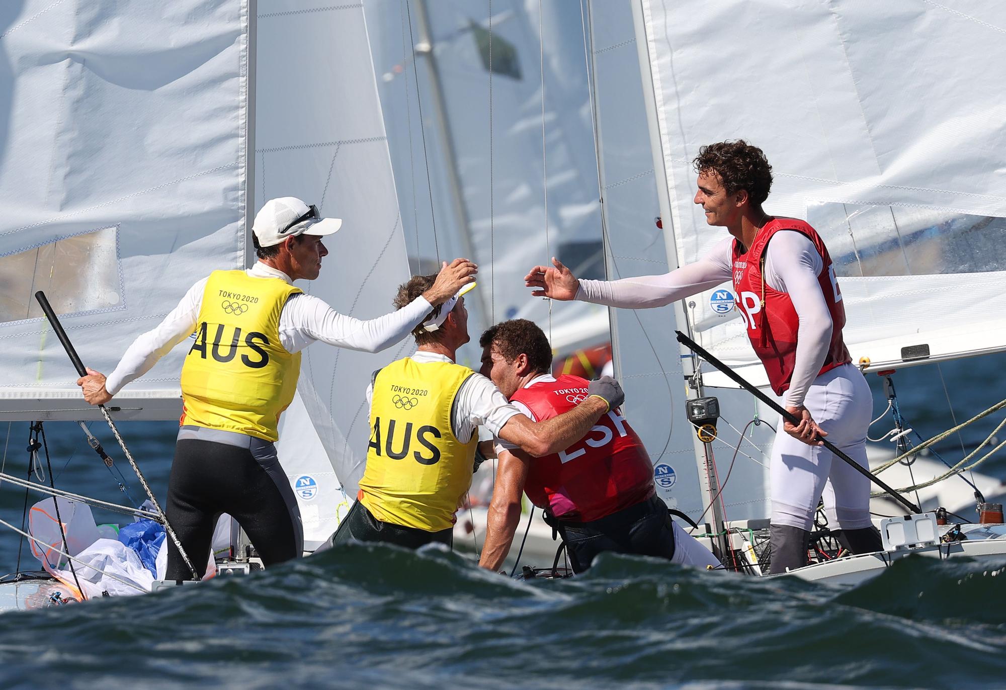 Nico Rodríguez y Jordi Xammar ganan el bronce en el 470 de vela en Tokyo 2020