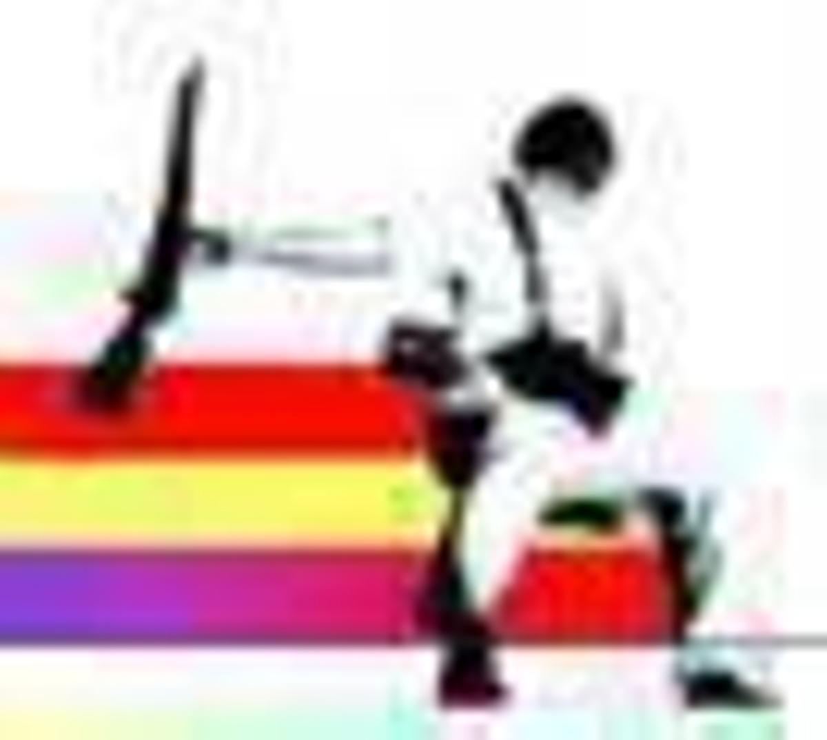 Soldados nacionales, en la zona del Campillín, donde la destrucción fue prácticamente total, con varios obuses de mortero de gran calibre.