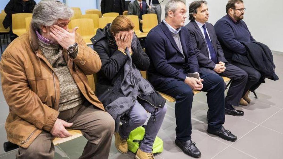 El ahora detenido, durante el juicio celebrado en 2020 en la Audiencia Provincial de Zaragoza.