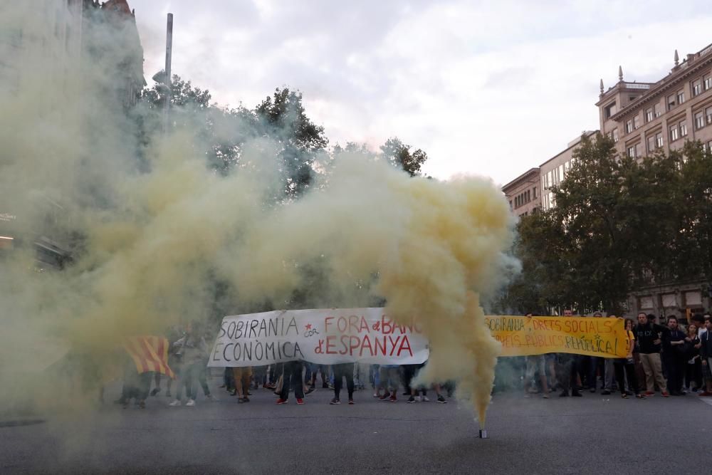 Aniversari de l'1-O arreu de Catalunya