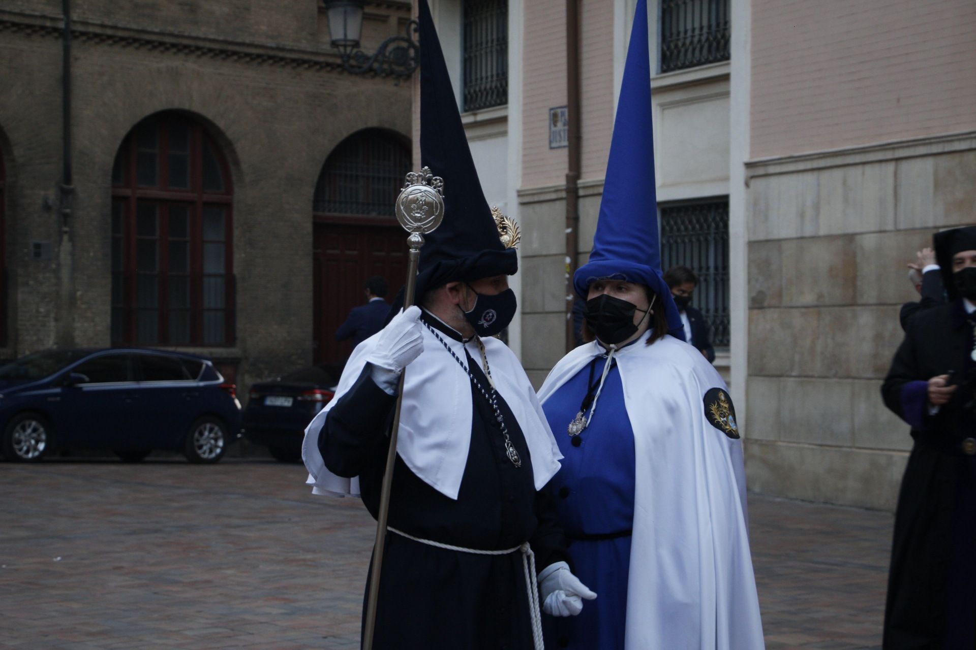 El Santo Entierro en Zaragoza, en imágenes