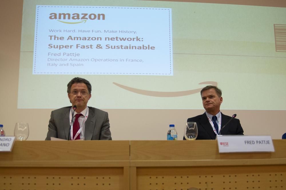 El director de operaciones de Amazon, en A Coruña