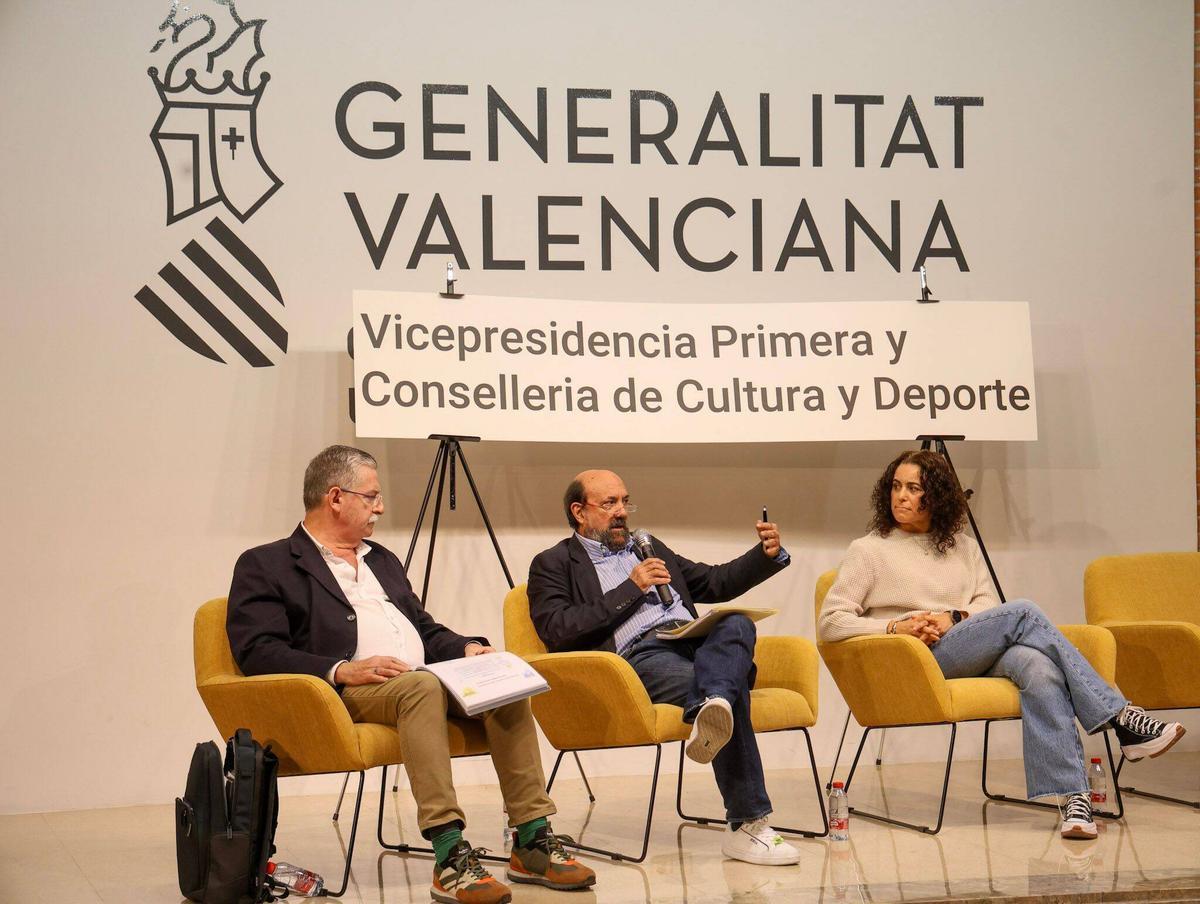 Salvador Fabregat, Vicente Añó y Vanessa Huesa