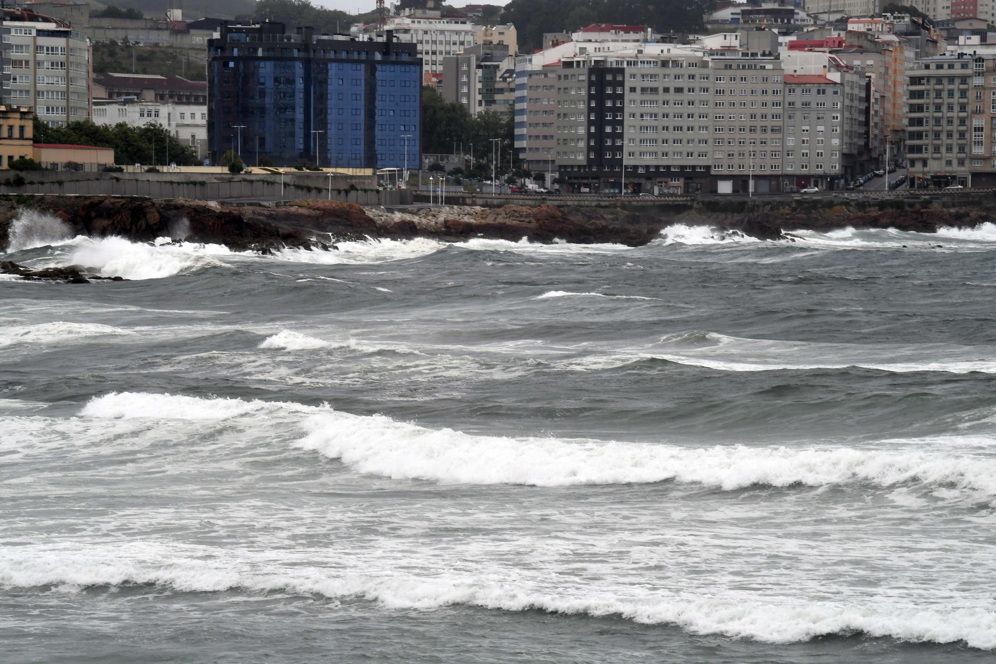 Minitemporal en A Coruña en pleno mes de junio