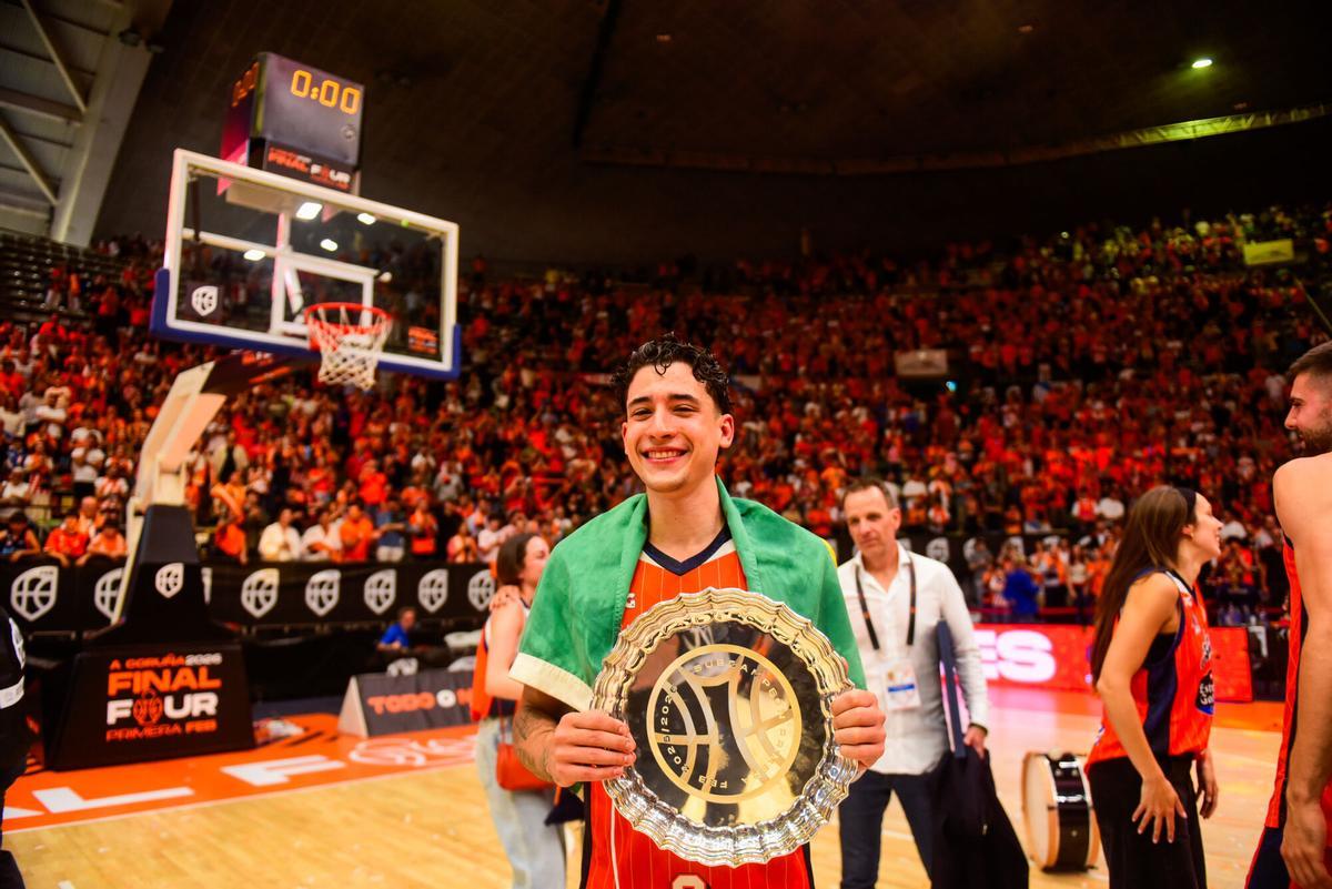 Fiesta del ascenso del Leyma Coruña a Liga ACB