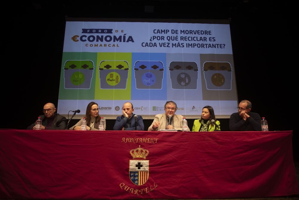 ¿Por qué reciclar es cada vez más importante? Este y otros temas se abordaron en el Foro de Levante-EMV Camp de Morvedre celebrado en Quartell