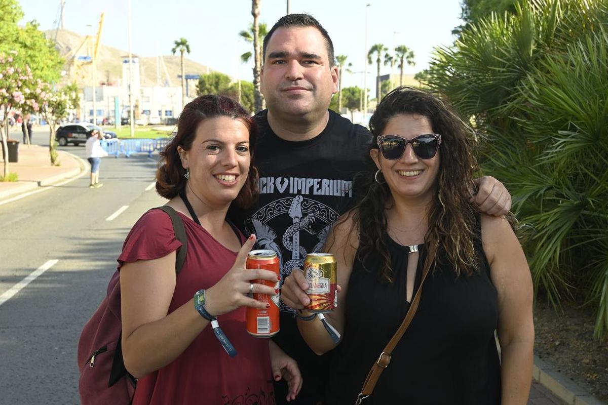 Ambiente de la segunda jornada del Rock Imperium Festival en Cartagena
