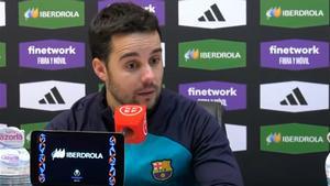 Jonathan Giráldez, entrenador del Barça Femenino