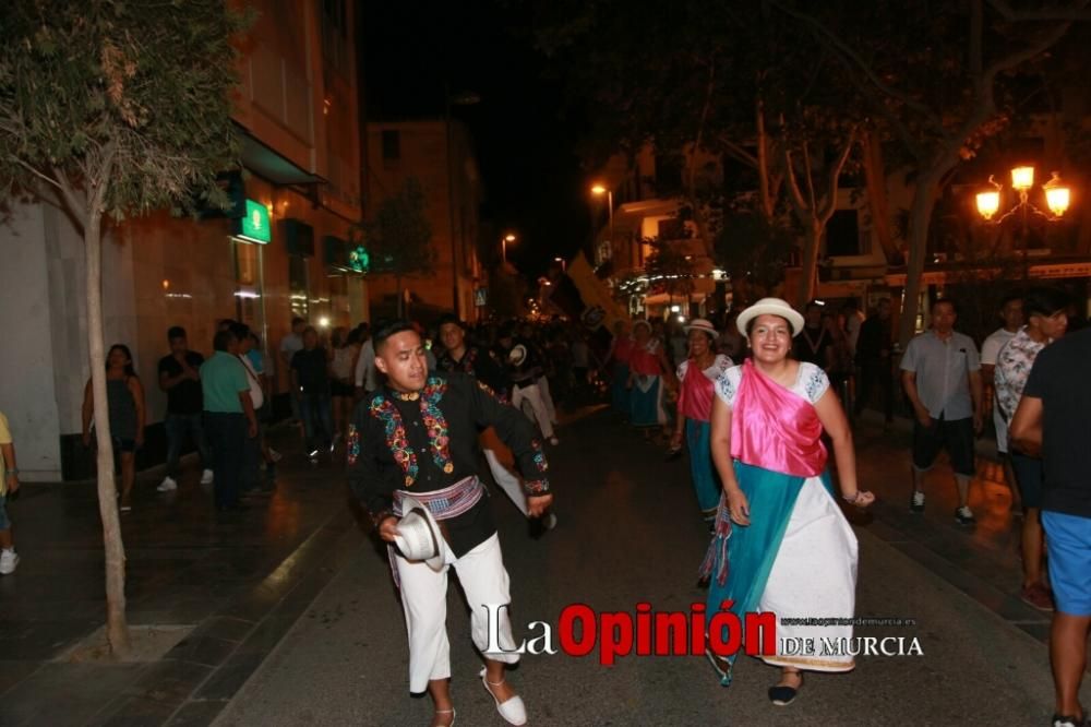 Procesión de la Virgen del Cisne en Lorca