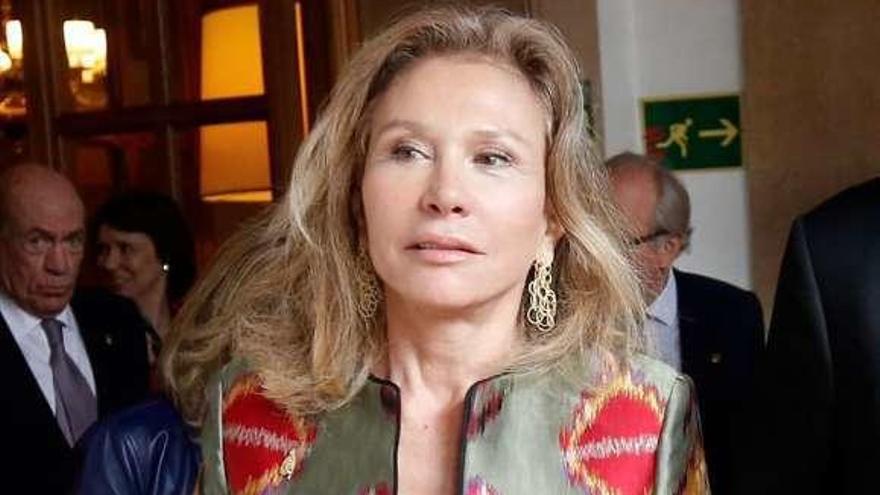 Alicia Koplowitz, académica de honor de Bellas Artes