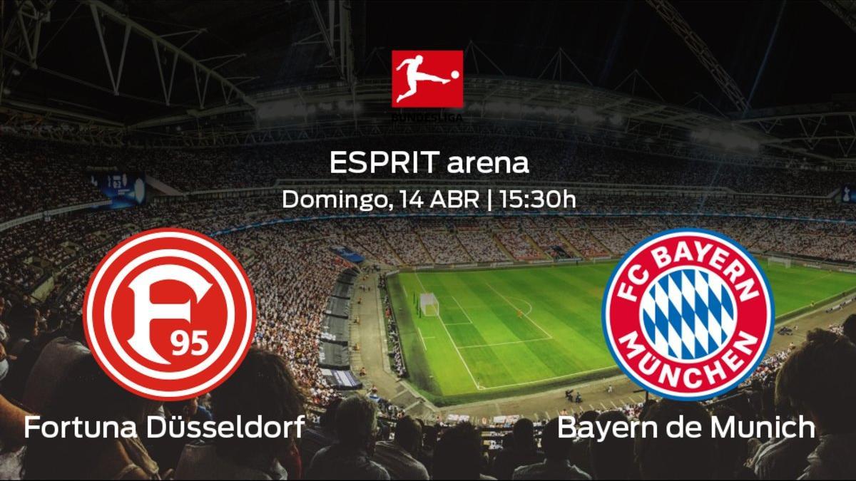 Previa del partido: el Fortuna Düsseldorf recibe al Bayern München en la vigésimo novena jornada