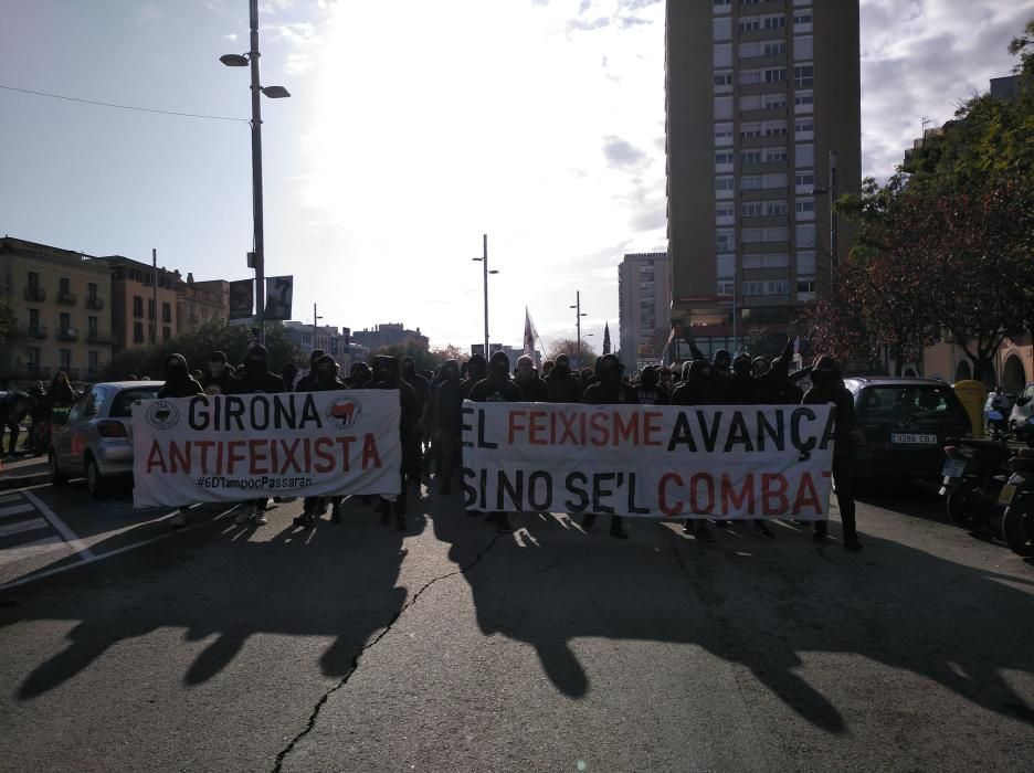 Incidents a Girona en el Dia de la Constitució