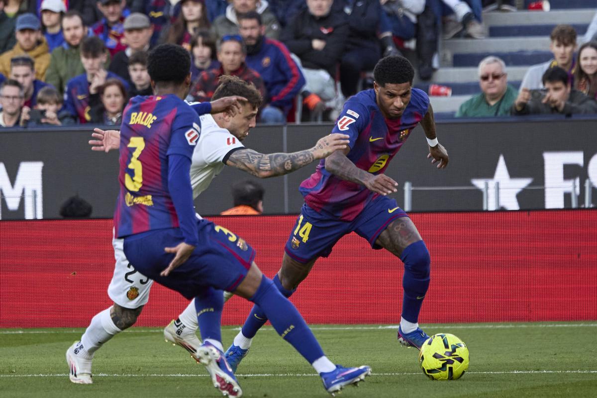 Rashford ha recuperado su mejor nivel en el Barça de Flick