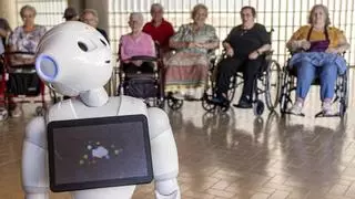 Un humanoide y un robot perro ya cuidan la salud de las personas mayores en Alicante