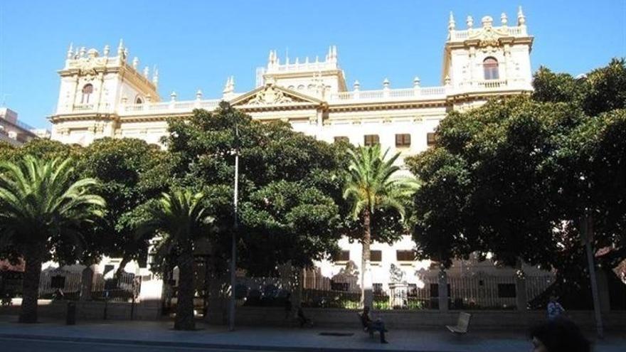 Imagen del Palacio Provincial, sede de la Diputación de Alicante.