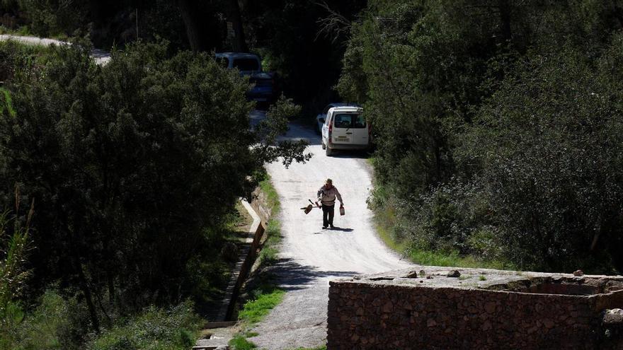 Más agua en es Broll de Ibiza siempre significa «más trabajo»