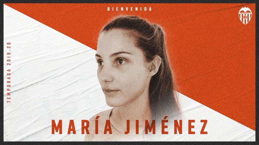 María Jiménez ficha por el Valencia Femenino