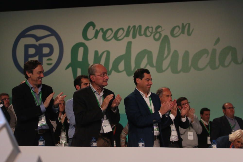 Segunda jornada del congreso del PP-A en Málaga