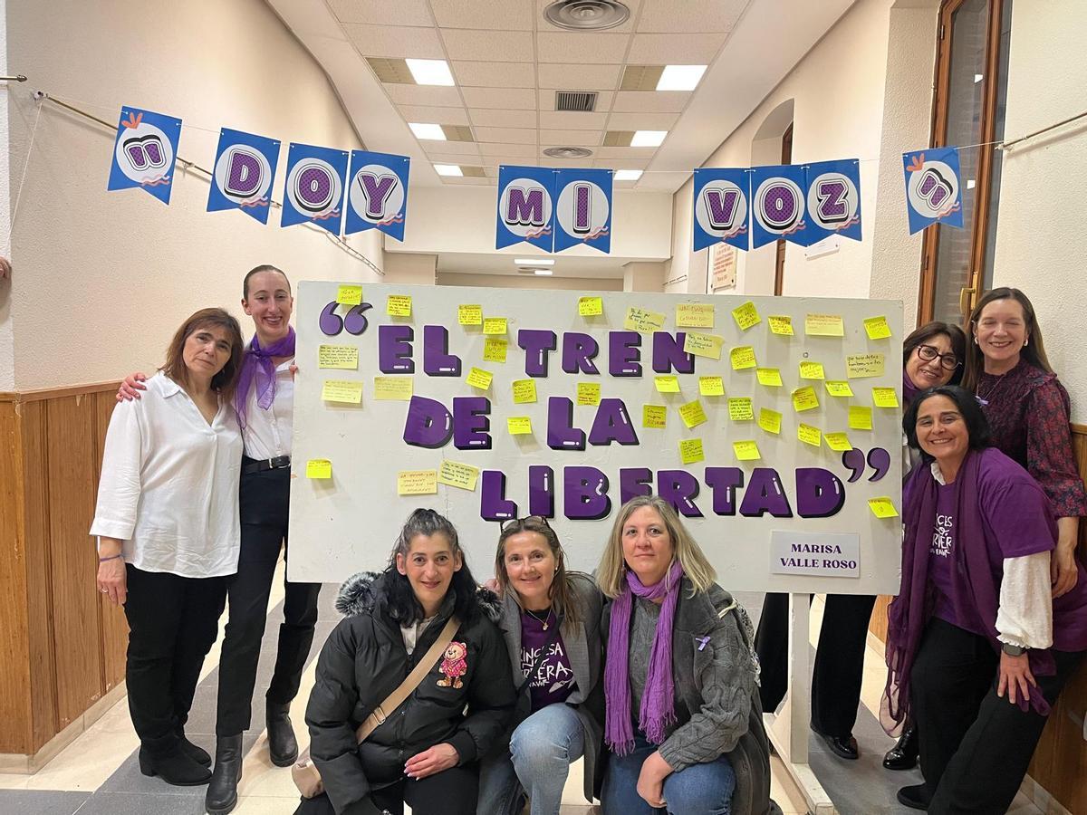 Así fue el 8-M en la Casa de Asturias de Alcalá Así fue el 8-M en la Casa de Asturias de Alcalá