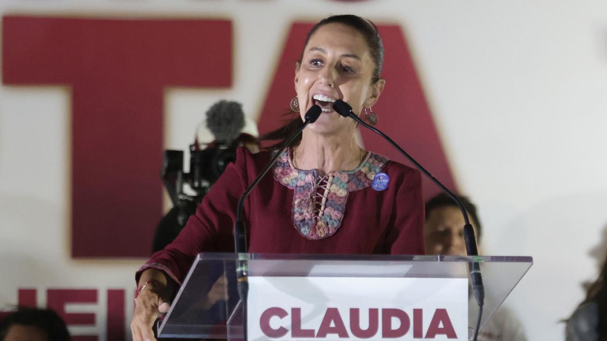 El INE confirma la victoria de Claudia Sheinbaum en las elecciones de México