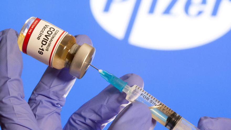 La vacuna de Pfizer contra el coronavirus.