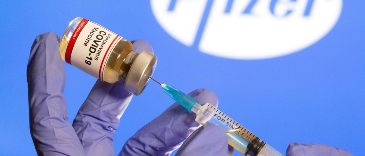 La vacuna de Pfizer contra el coronavirus.