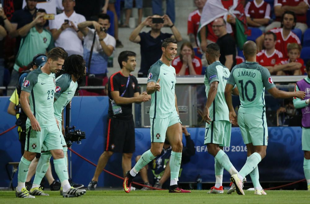 Semifinal de la Eurocopa: Portugal-Gales