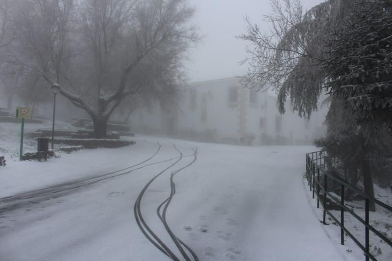 Nieve en la provincia de Córdoba