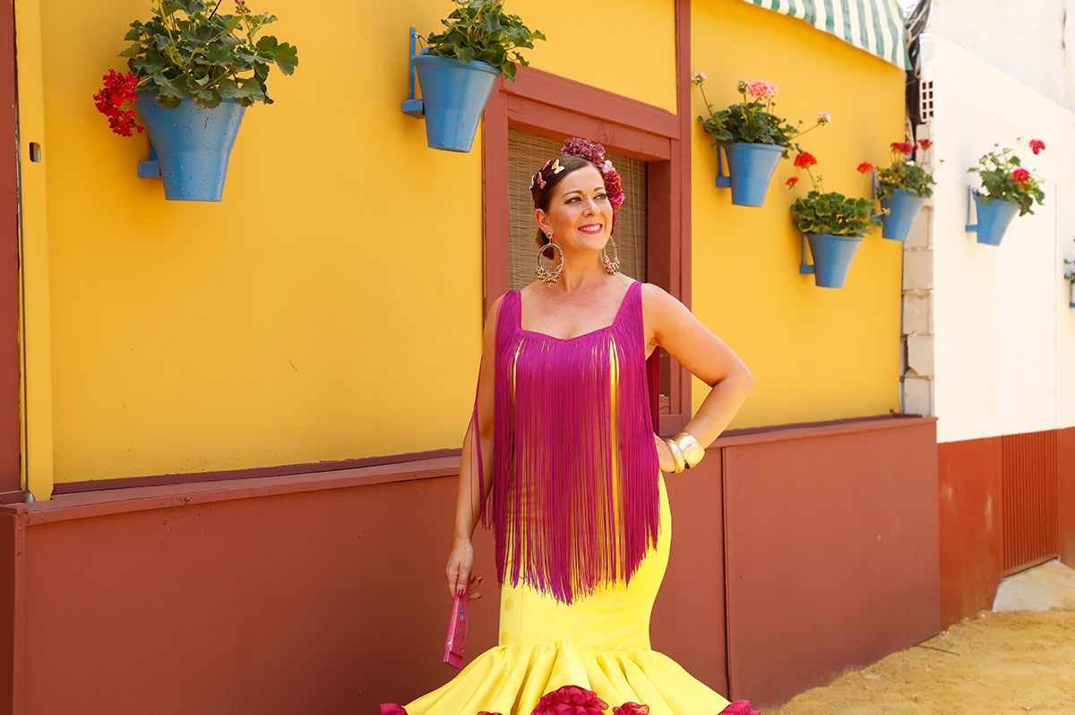 Colores y lunares en la Feria de Córdoba