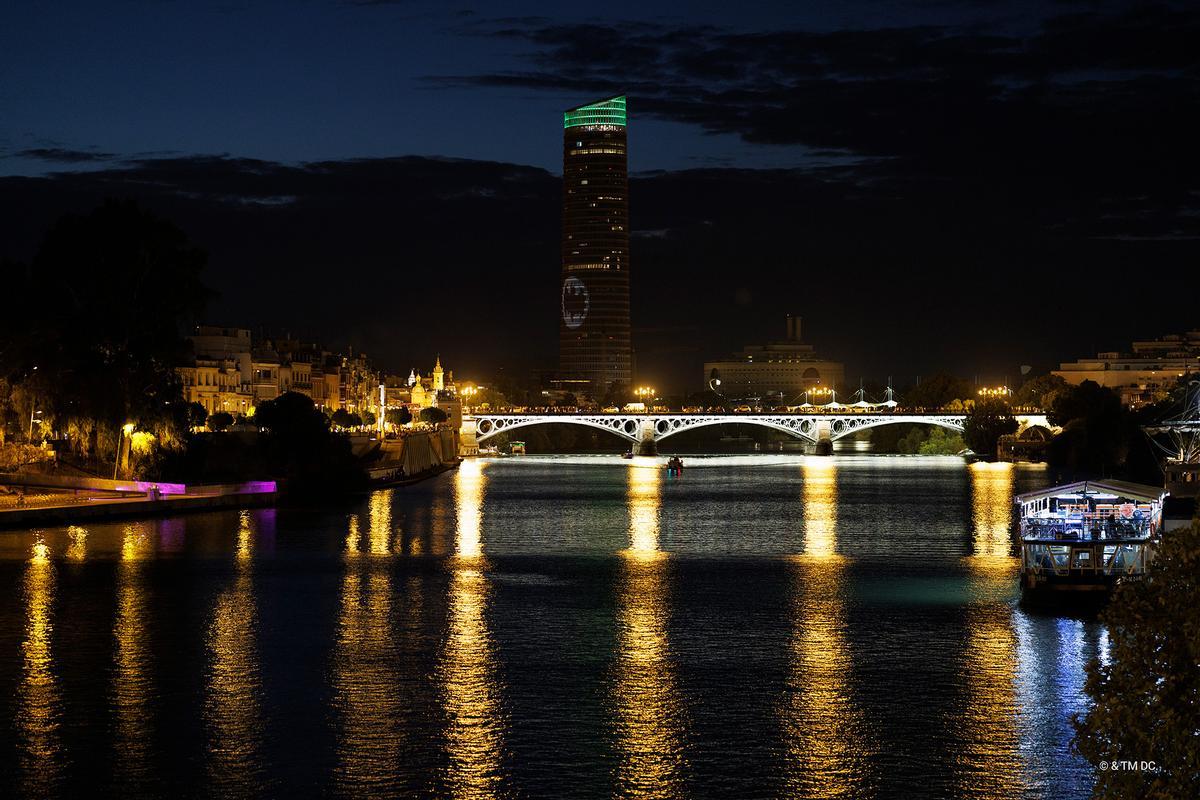 Batseñal en Sevilla.