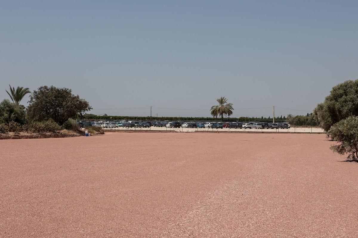 Una de las últimas campas habilitadas en Torrellano