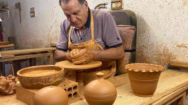 Demostración de la alfarería popular de Jiménez de Jamuz. | E. P.