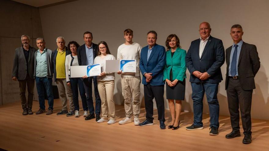 La Fundació Maria Rosa Sans beca els estudis universitaris a dos joves garrotxins