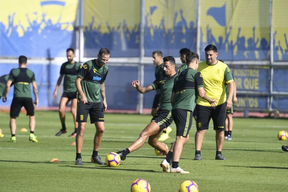 Entrenamiento de la UD Las Palmas