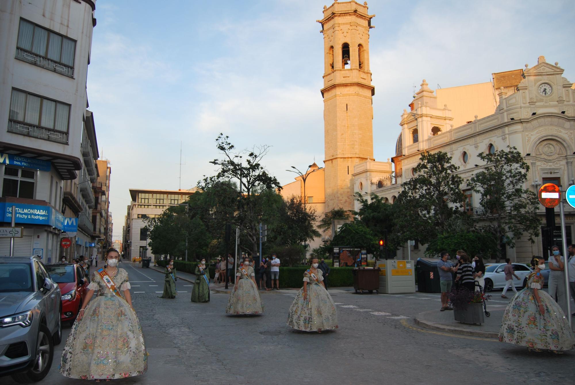 Acto de inauguración de las fiestas josefinas que se celebran del 8 al 12 de octubre en Burriana