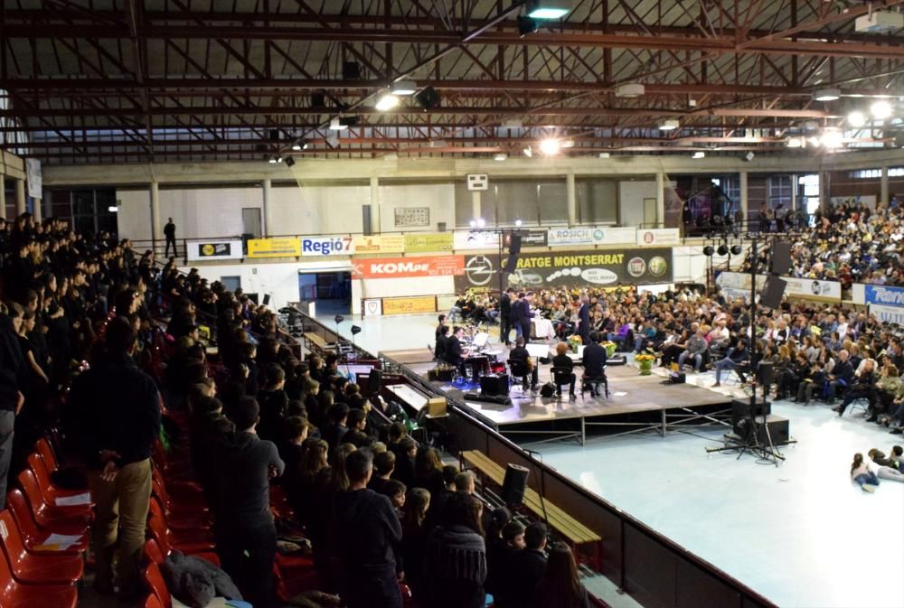 Més de 750 alumnes de quart de primària canten a Igualada