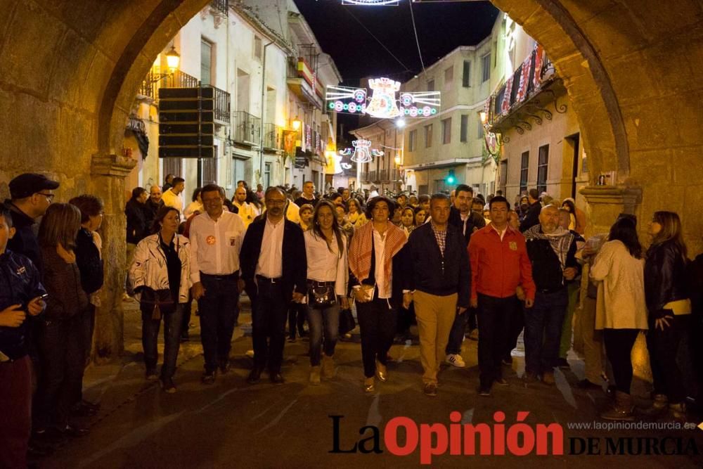 Entrada de bandas en Caravaca