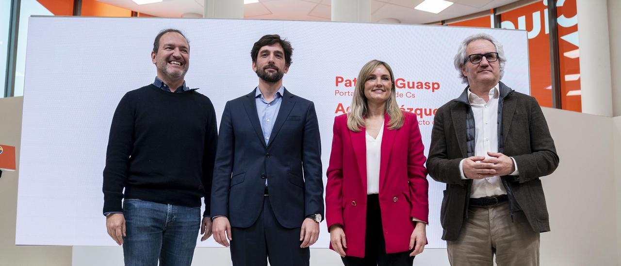 La nueva Ejecutiva de Ciudadanos.